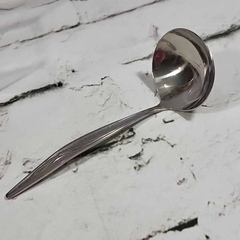 1847 Rogers‎ Bros SEA ISLAND International Stainless Serving Fork and Ladle